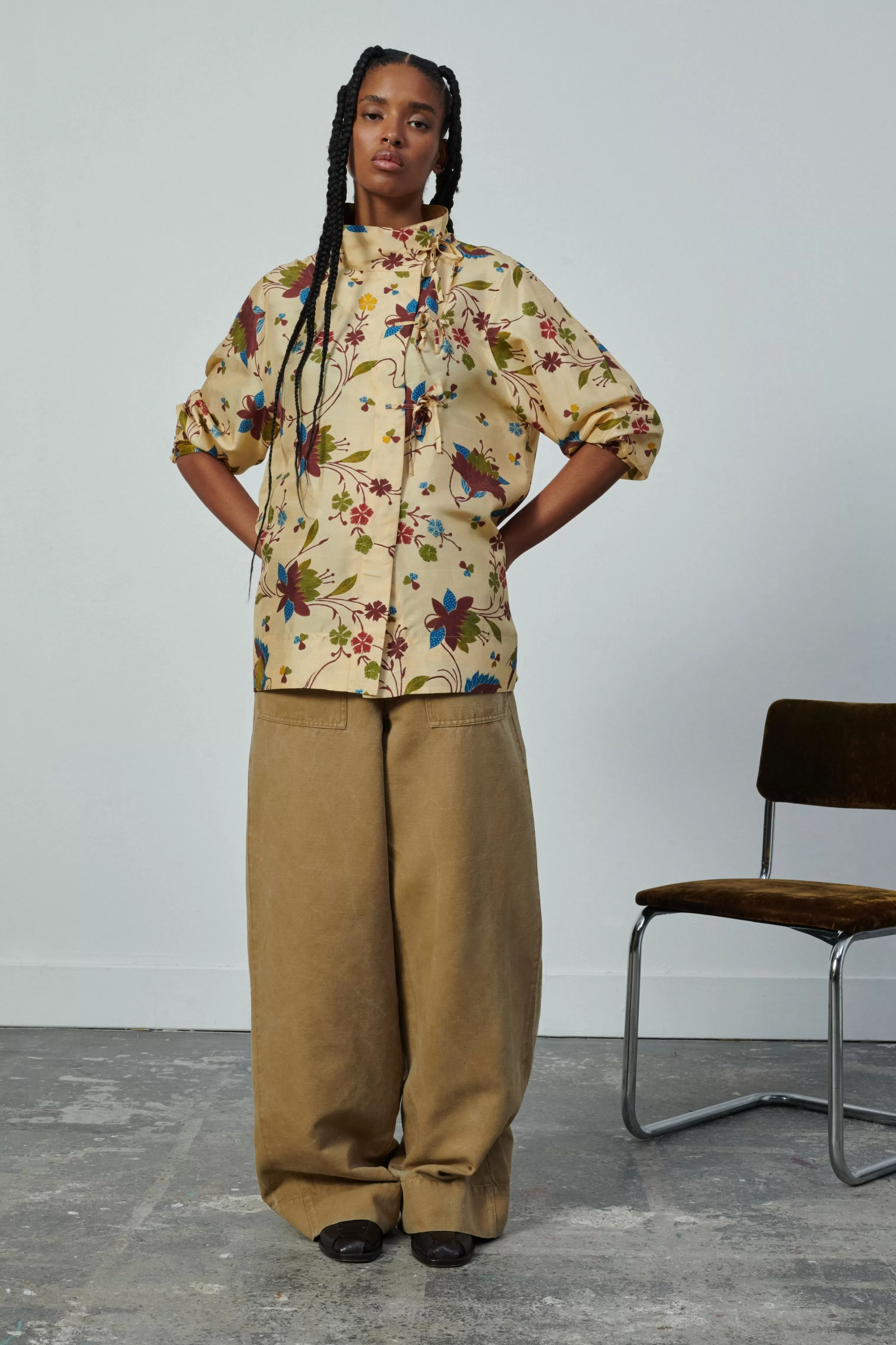 blouse_verveine_733109.webp Soeur -BLOUSE VERVEINE Multico Ecru