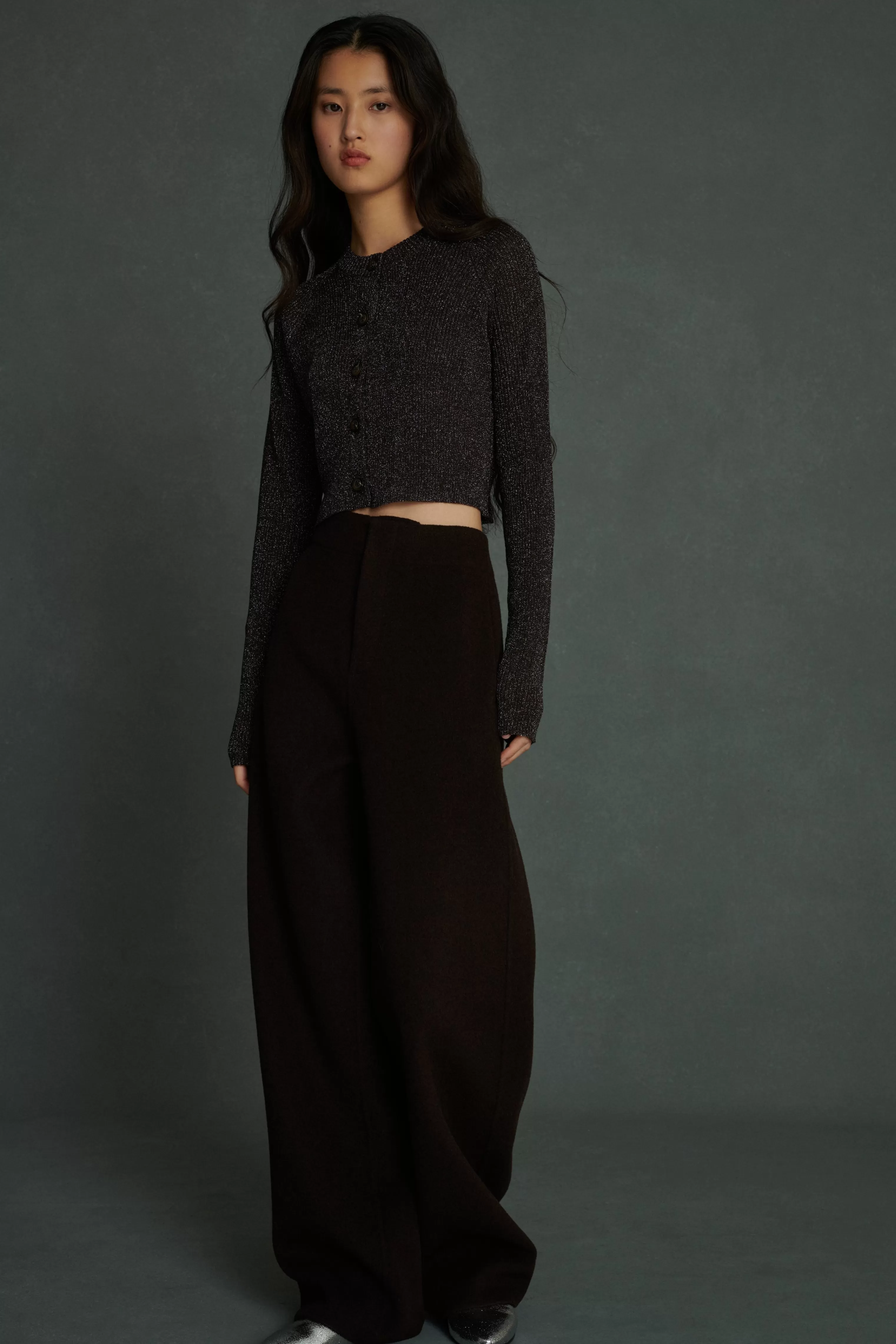 cardigan_walden_735366.webp Soeur -CARDIGAN WALDEN marron/argent