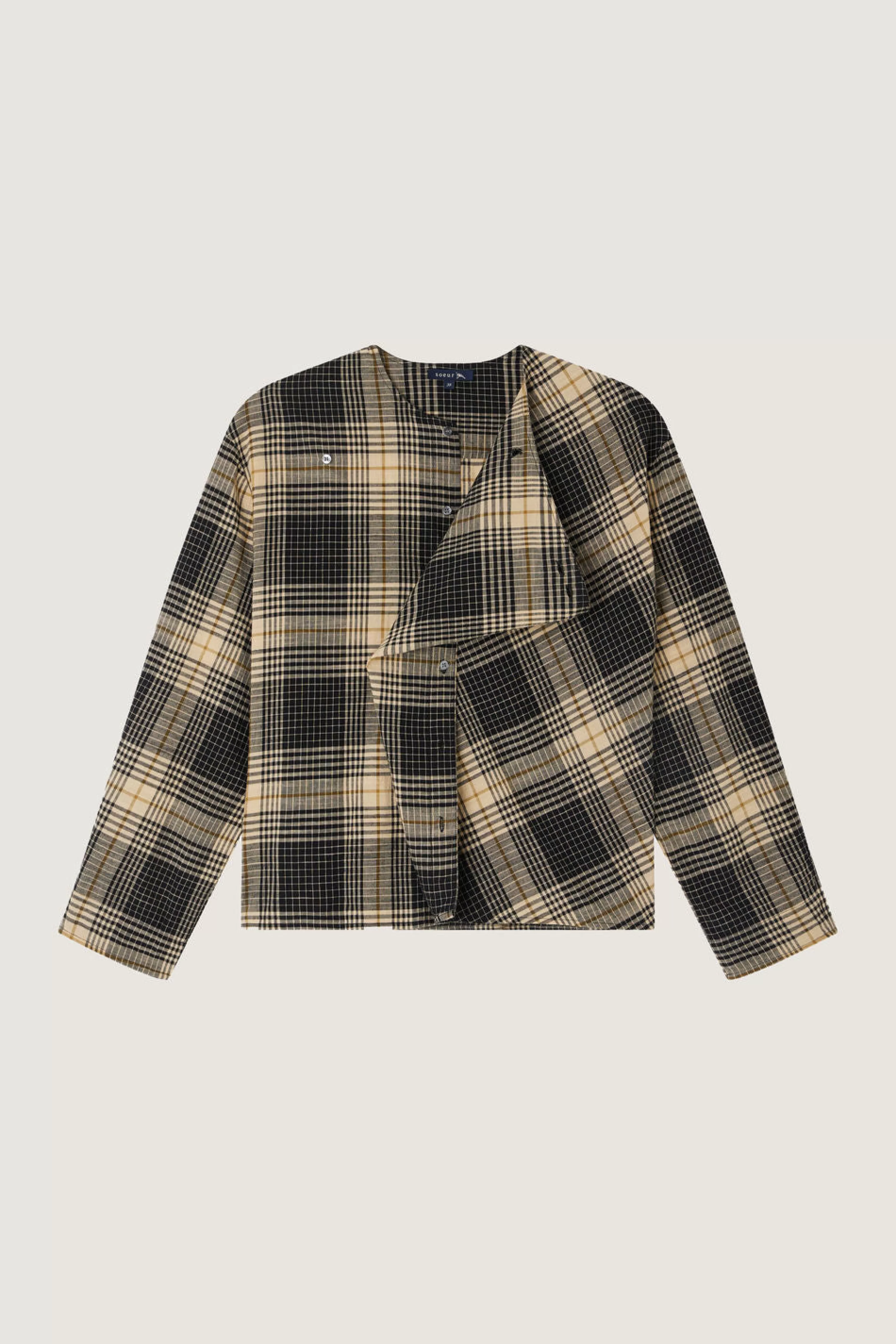 chemise_antoine_733681.webp Soeur -CHEMISE ANTOINE noir/ecru