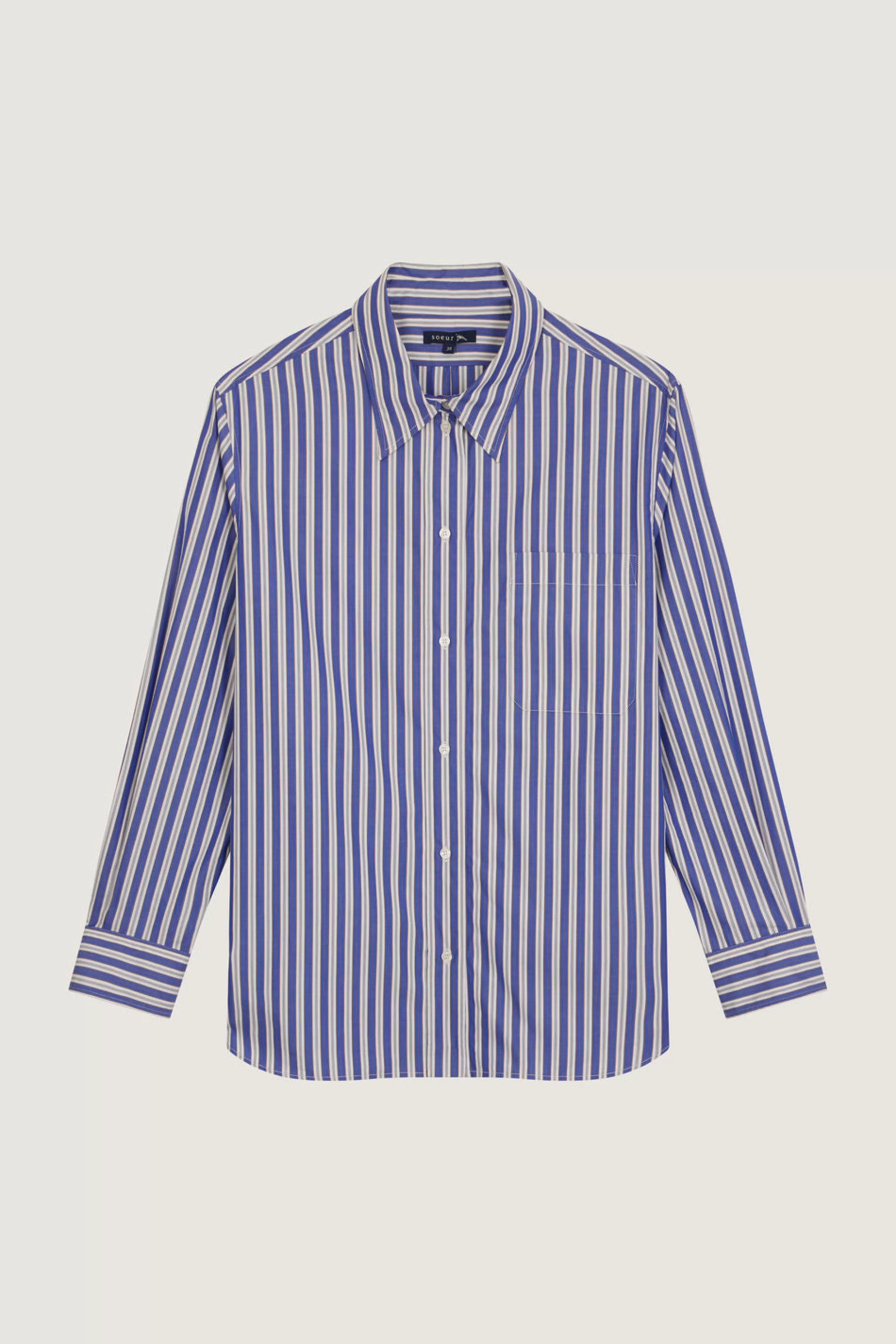 chemise_saphir_732850.webp Soeur -CHEMISE SAPHIR Bleu/Ecru