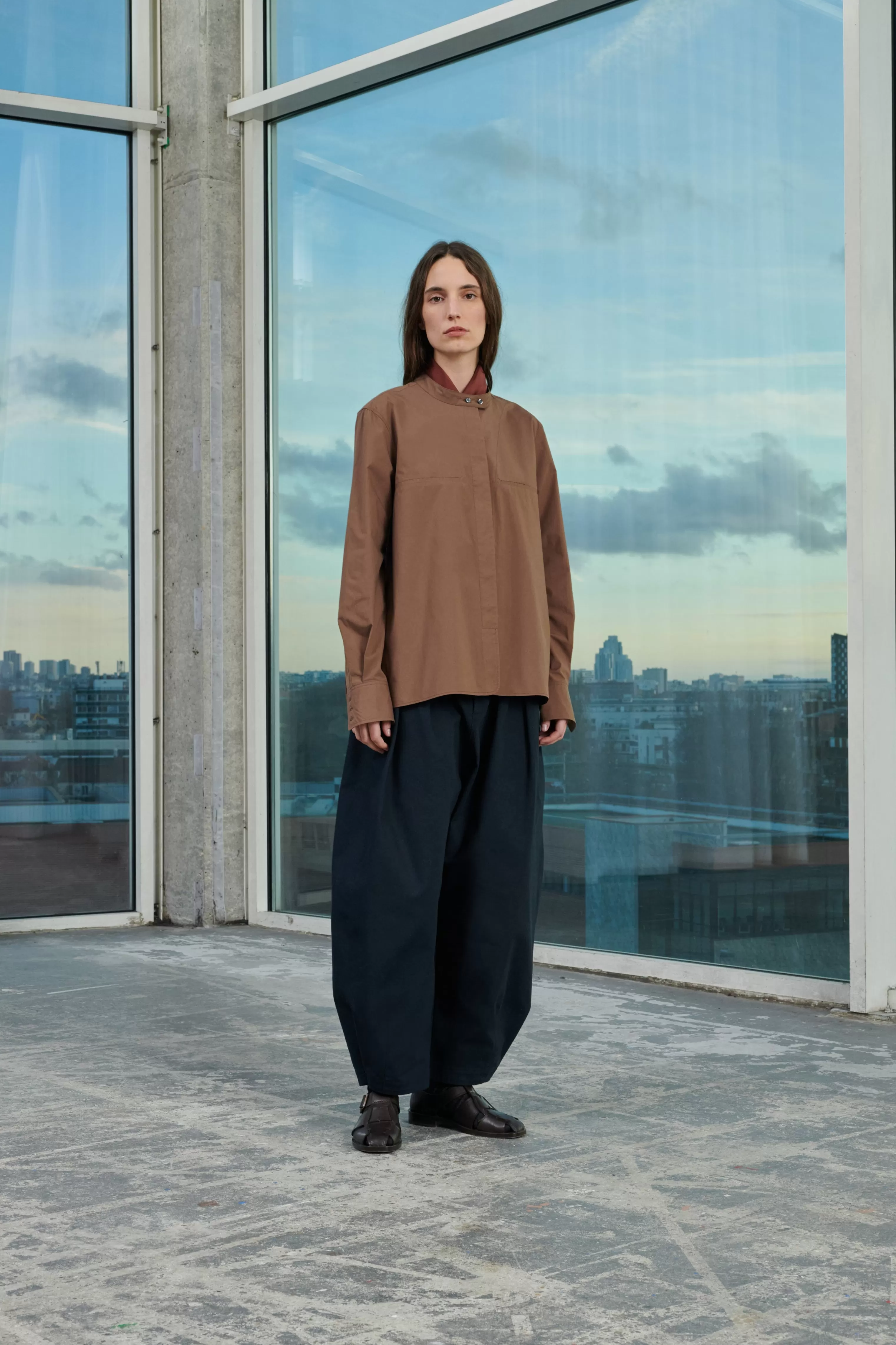 chemise_vesta_733363.webp Soeur -CHEMISE VESTA Marron Glacé