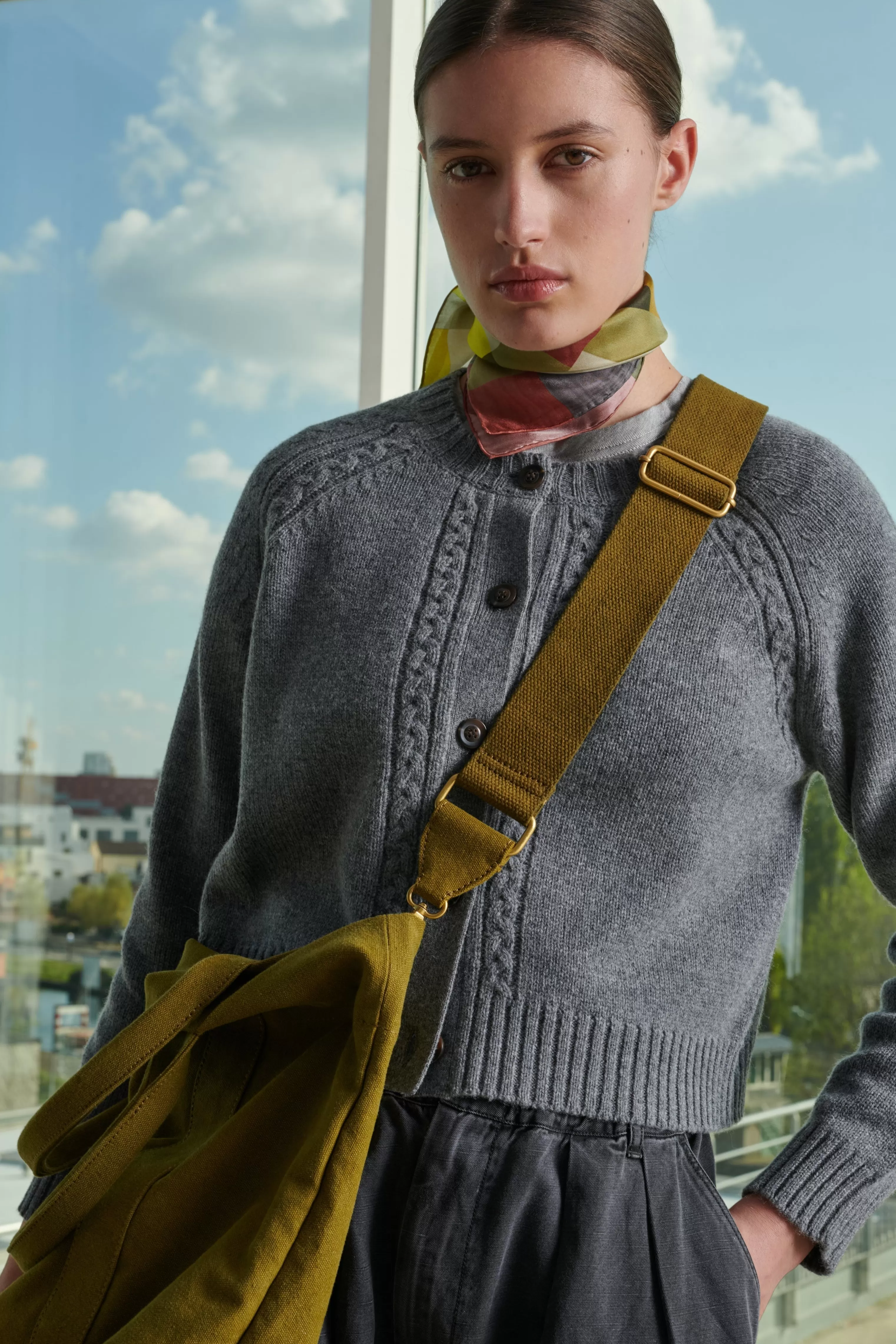 foulard_dalton_724424.webp Soeur -FOULARD DALTON Jaune/Kaki