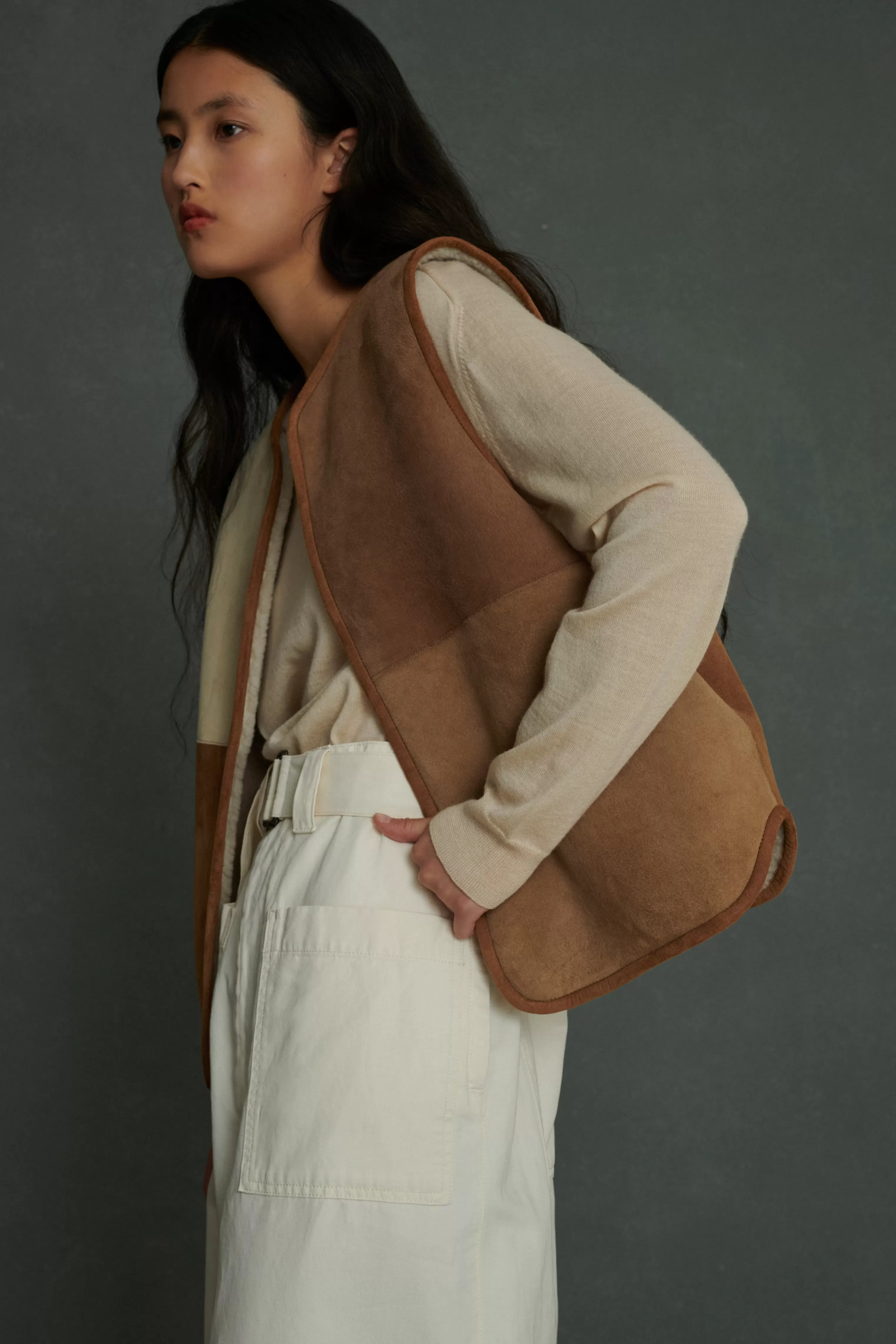 gilet_rversible_sans_manches_vinh_736910.webp Soeur -GILET RÉVERSIBLE SANS MANCHES VINH Ecru/Beige