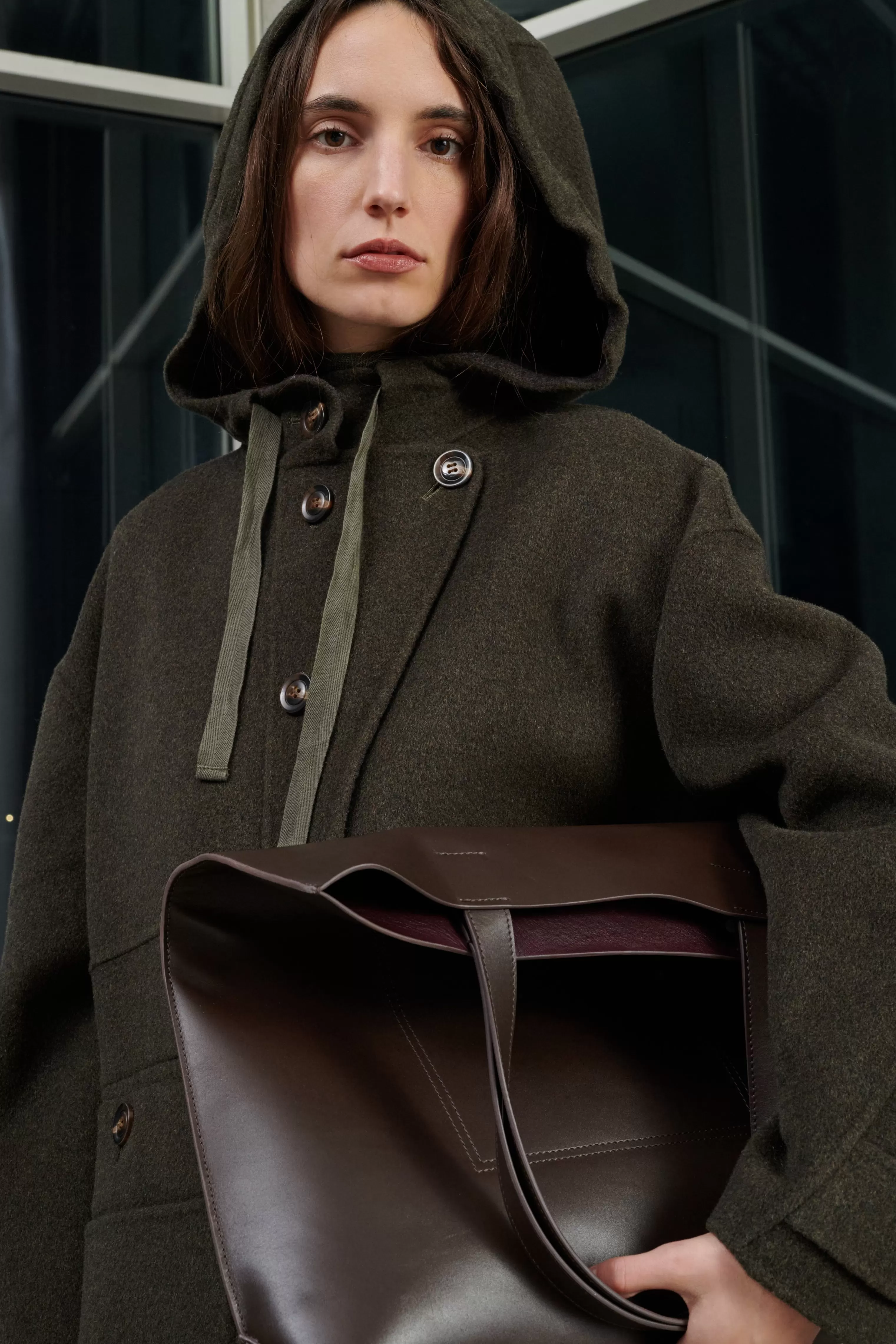 manteau_raoul_738617.webp Soeur -MANTEAU RAOUL Kaki/Marron