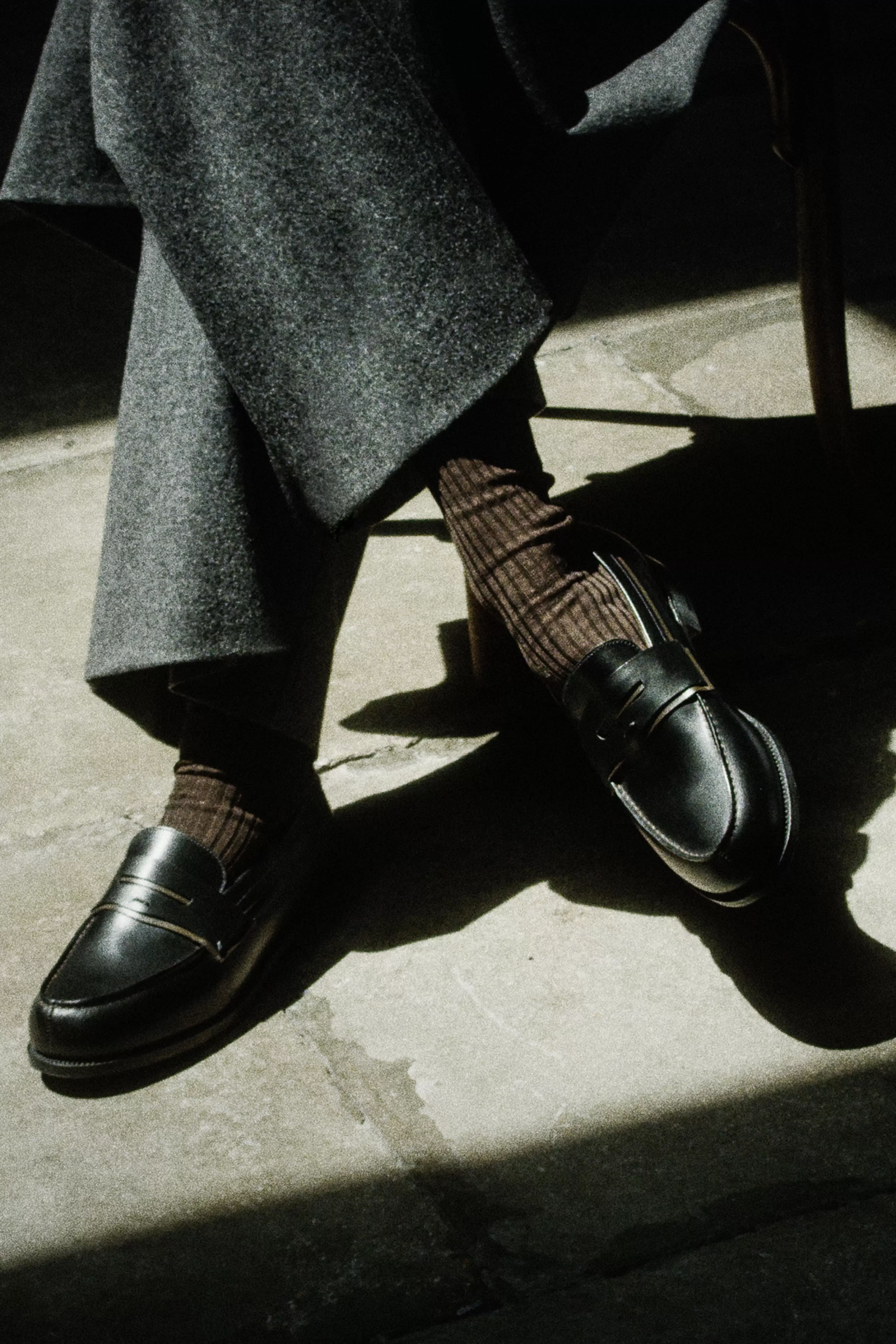 mocassins_180_jm_weston__soeur_726500.webp Soeur -MOCASSINS 180 J.M. WESTON & Noir / Terre d'ombre