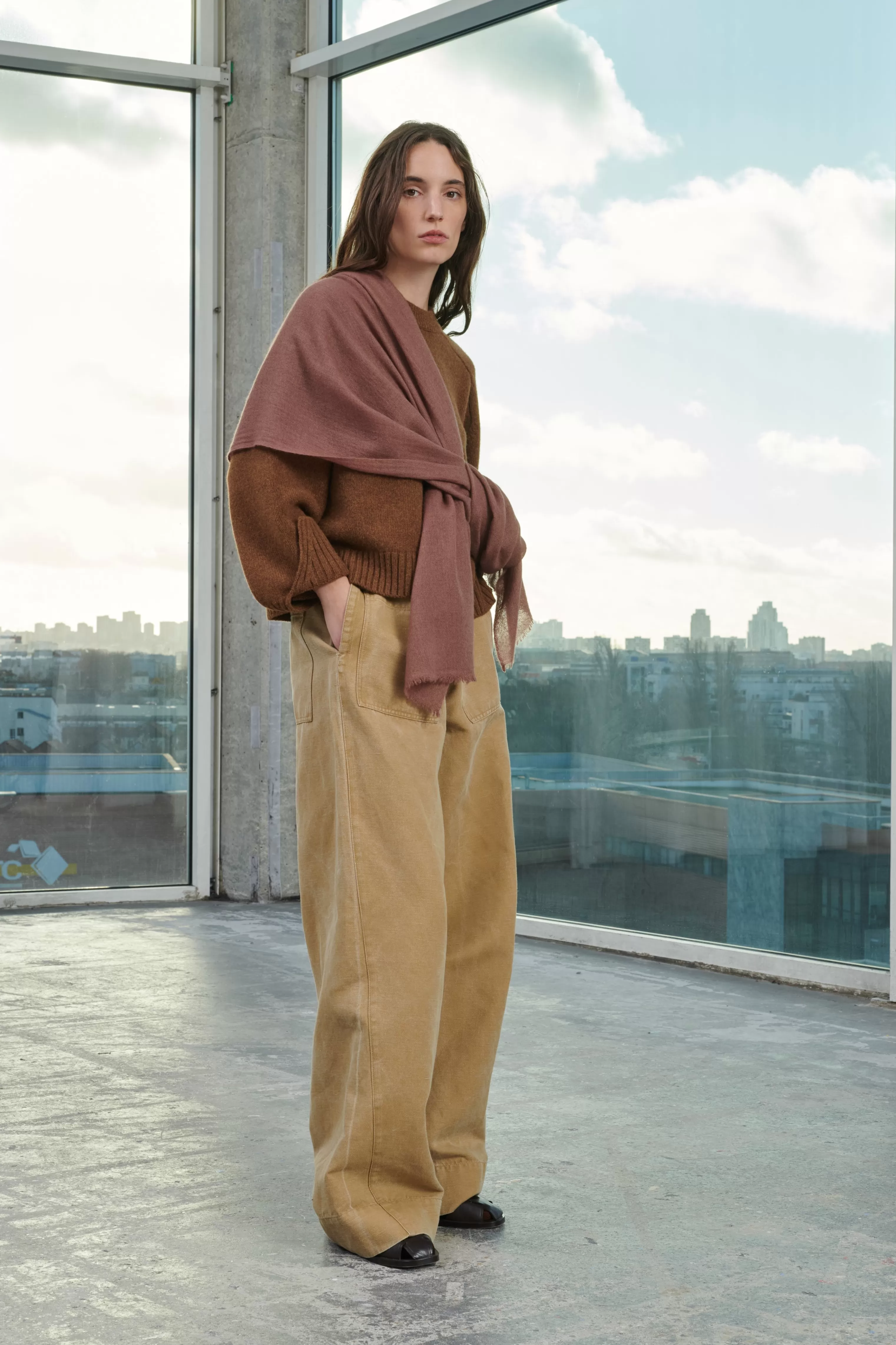 pantalon_vagabond_728554.webp Soeur -PANTALON VAGABOND Beige