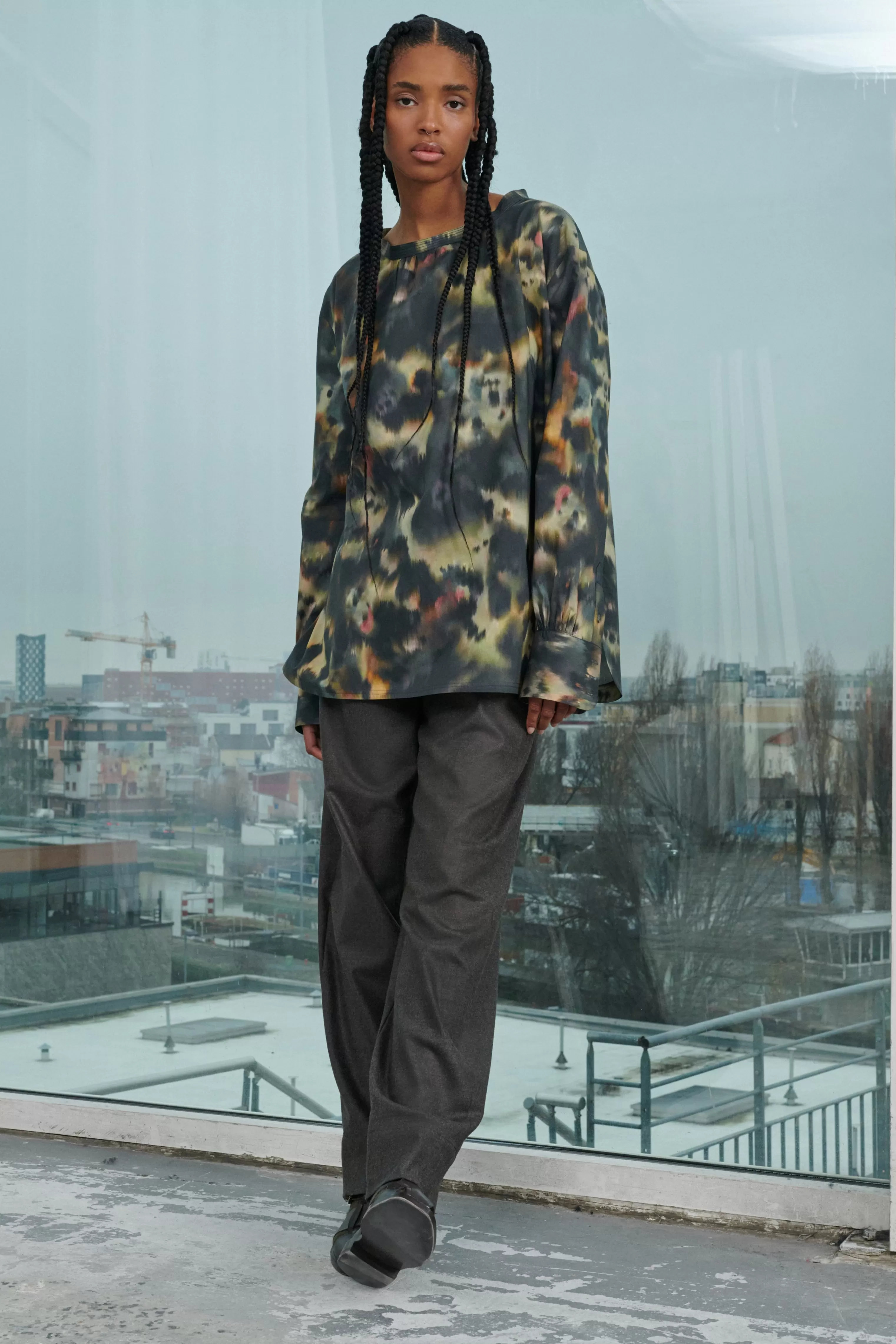 pantalon_wally_729429.webp Soeur -PANTALON WALLY Marron Chiné