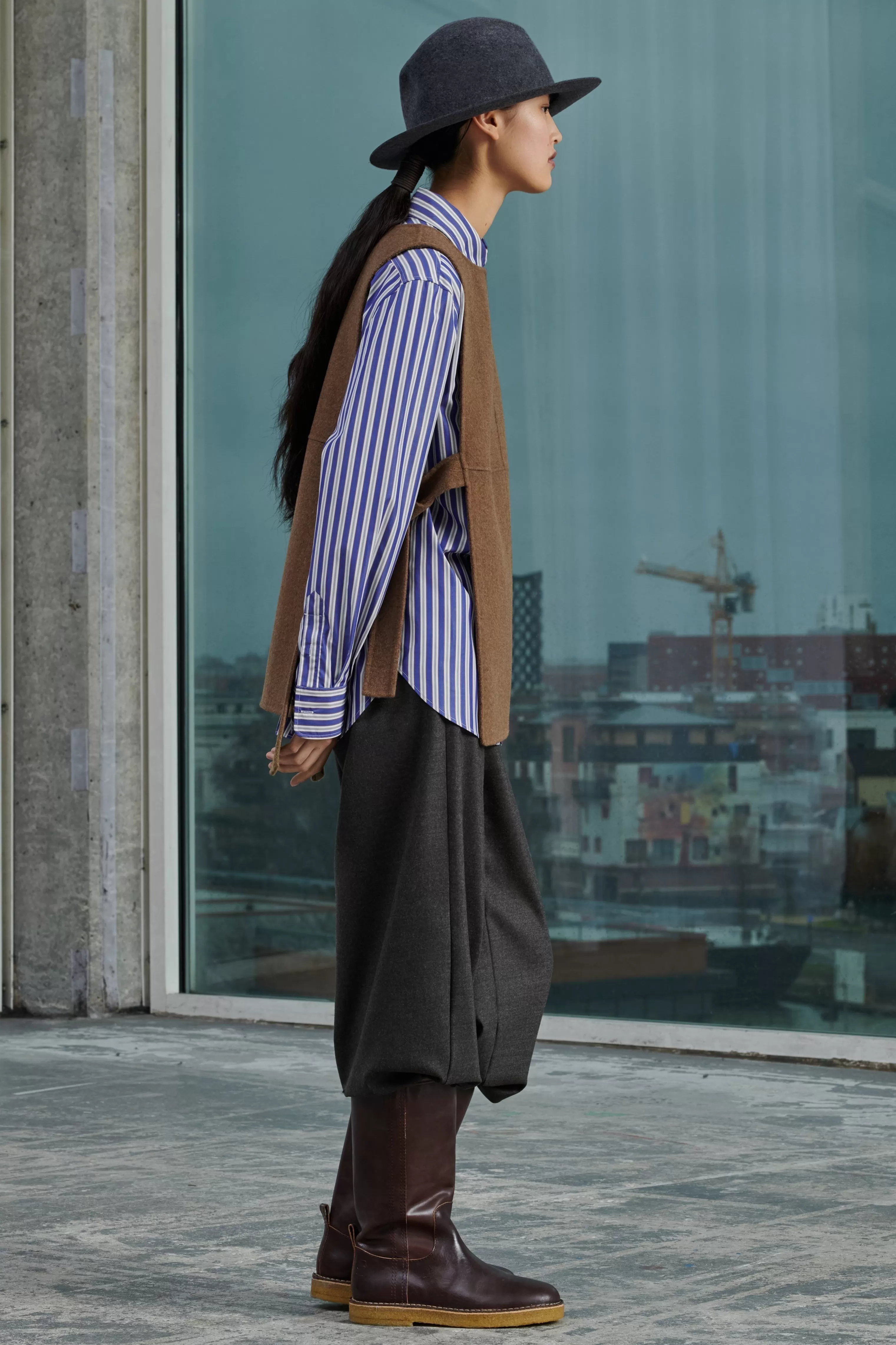 pantalon_wally_729435.webp Soeur -PANTALON WALLY Marron Chiné