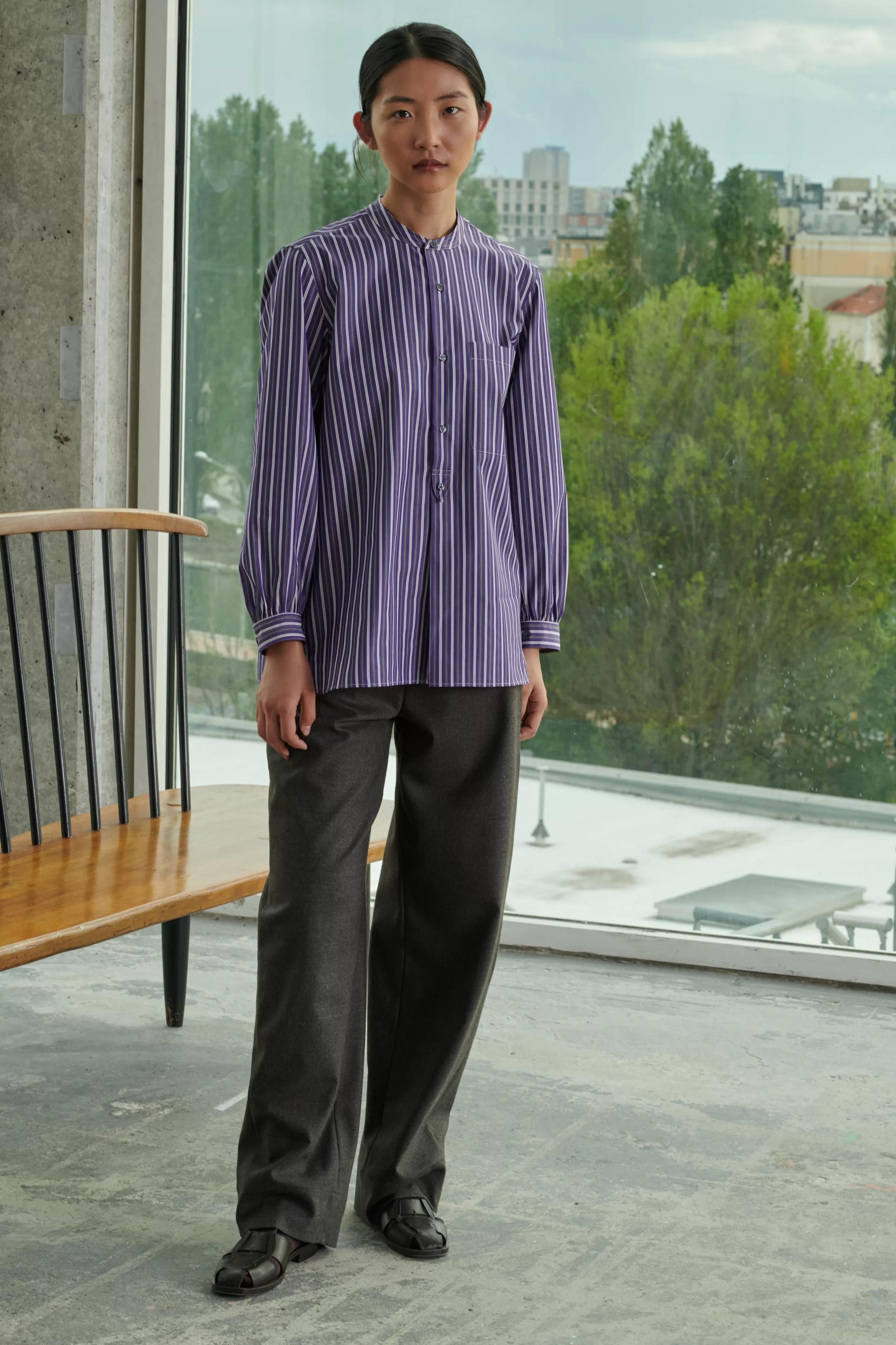 pantalon_wally_729441.webp Soeur -PANTALON WALLY Marron Chiné