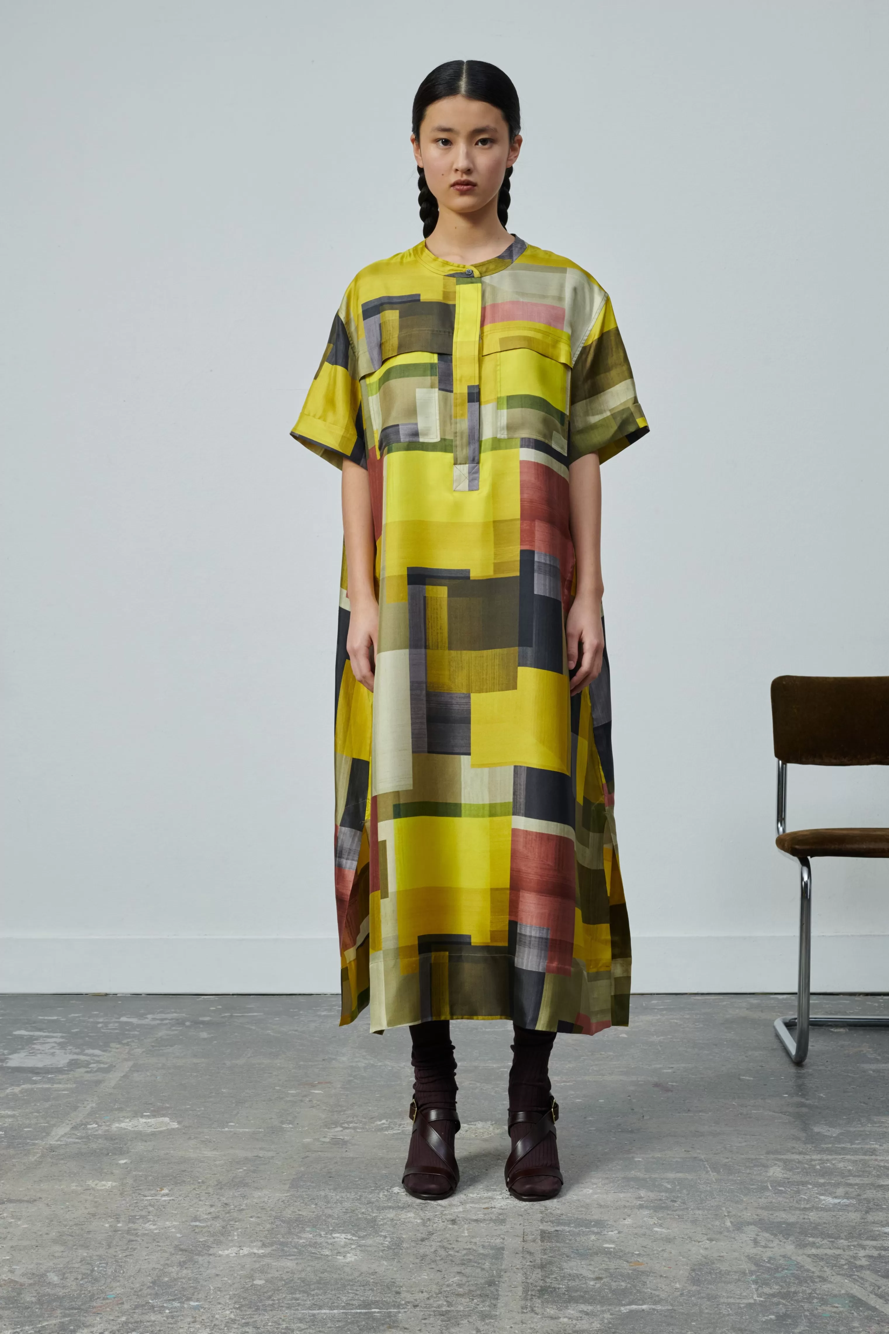 robe_varia_730531.webp Soeur -ROBE VARIA Jaune/Kaki