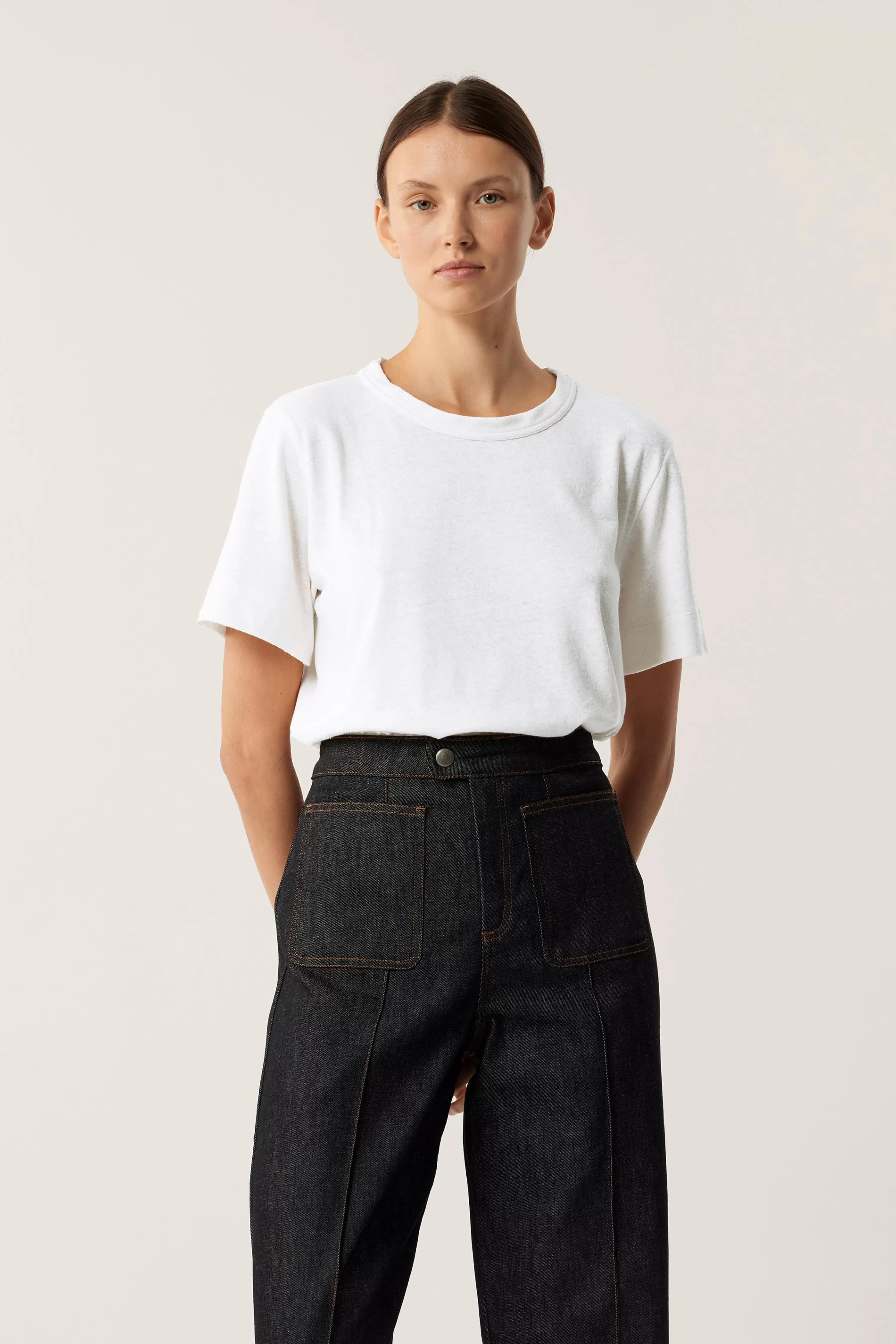 teeshirt_cyril_737889.webp Soeur -TEE-SHIRT CYRIL Blanc